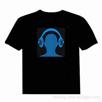 Hot sale lighting T-shirts, made of 100% cotton, weighs 180g